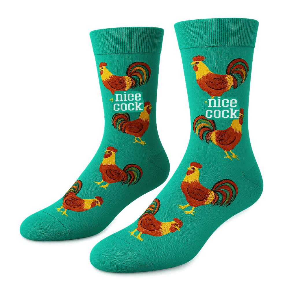 Haan Nice cock sokken