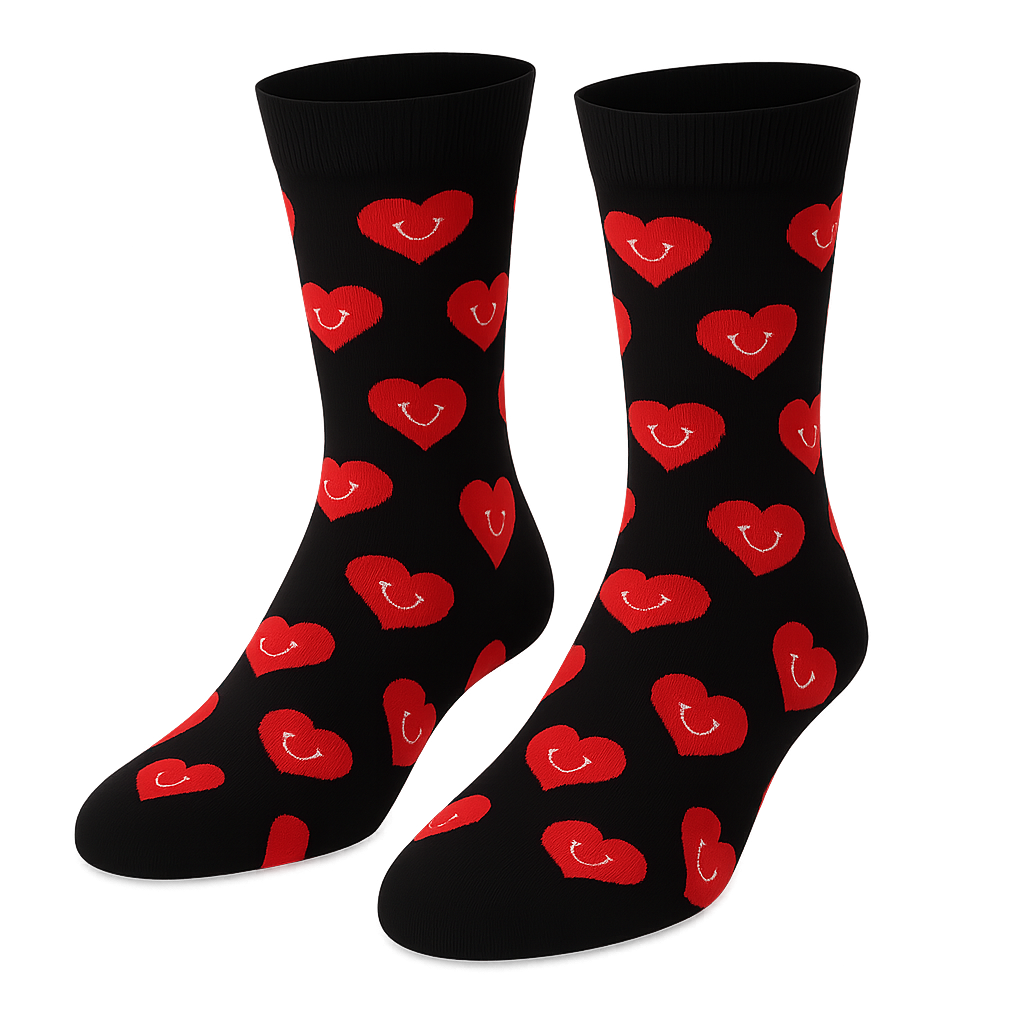 Sokken met hartjes