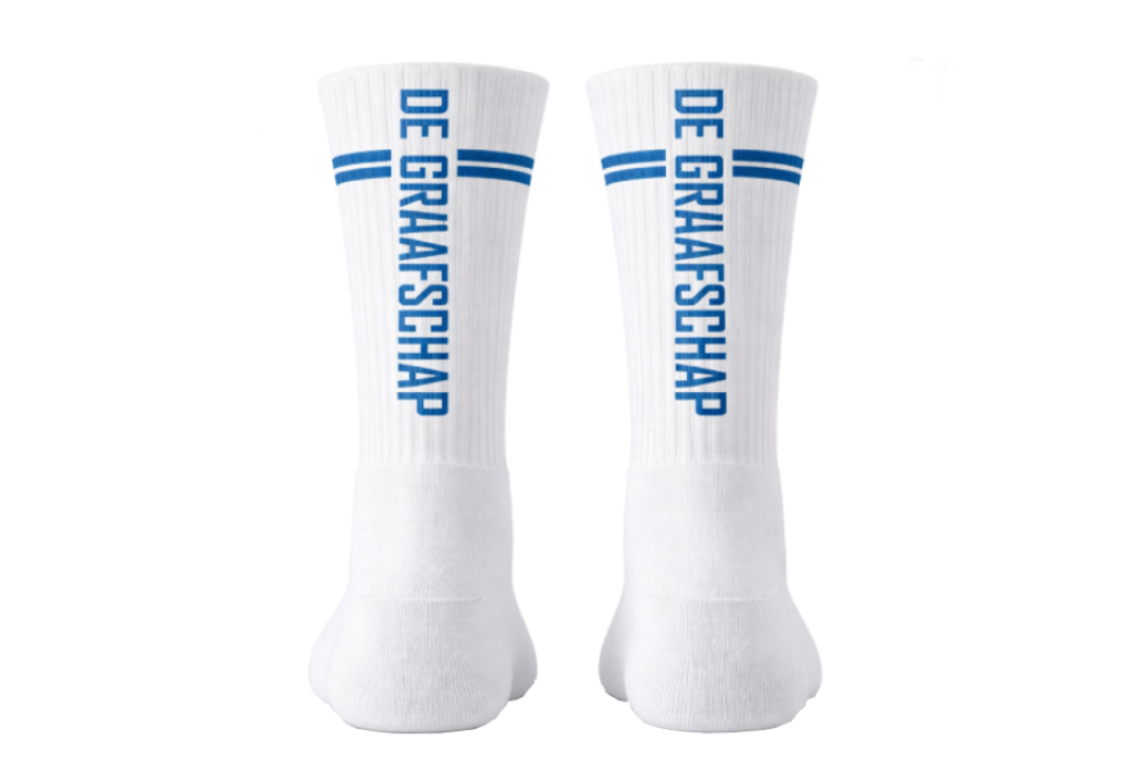 Sportsokken laten maken zoals De Graafschap
