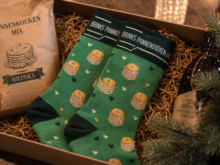 Kerstsokken voor in kerstpakket